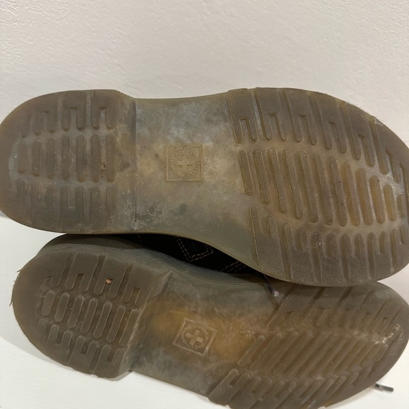 Doc Martens Youth Girls Size 12 US Black Delaney Faux Leather Zip Boots - Picture 7 of 7